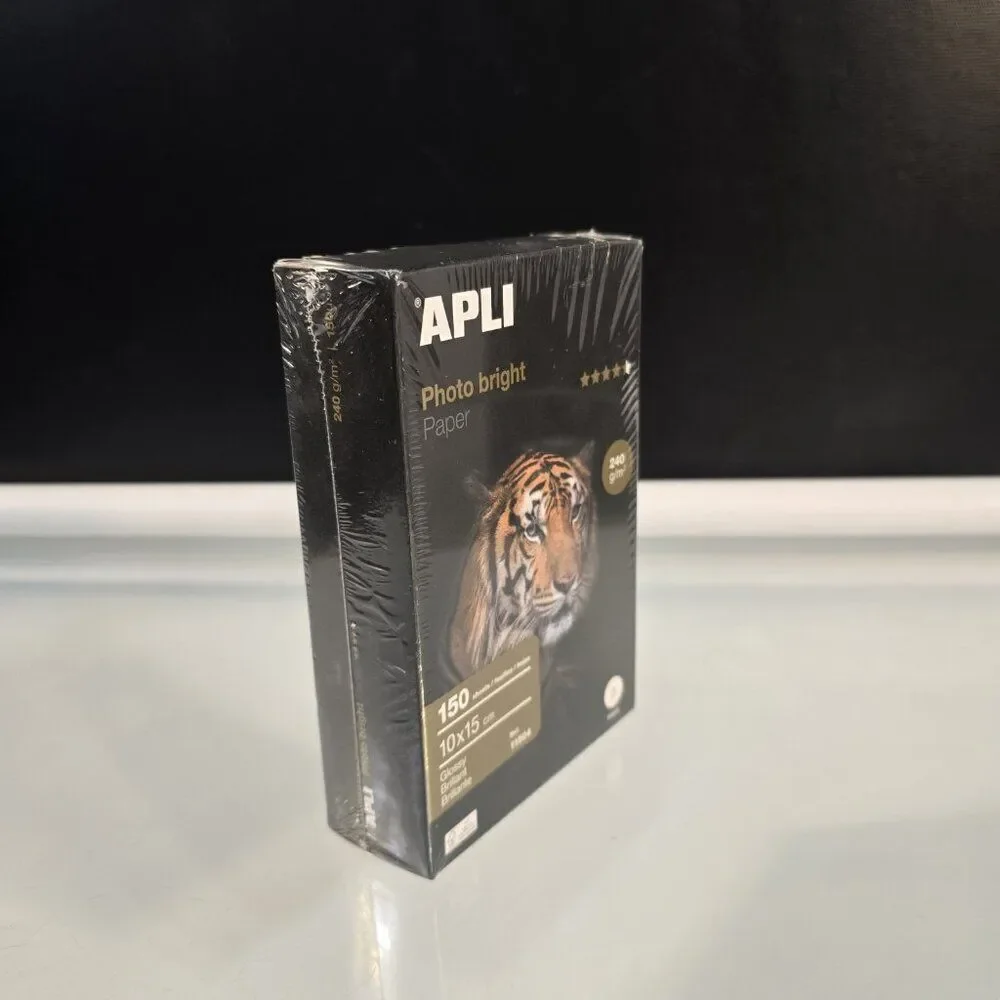 APLI Glossy Photo Paper 150 Sheets 4 x 6 Inch New in Box